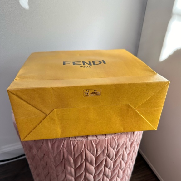 L4. Authentic Fendi Shopping Bag - Picture 3 of 6